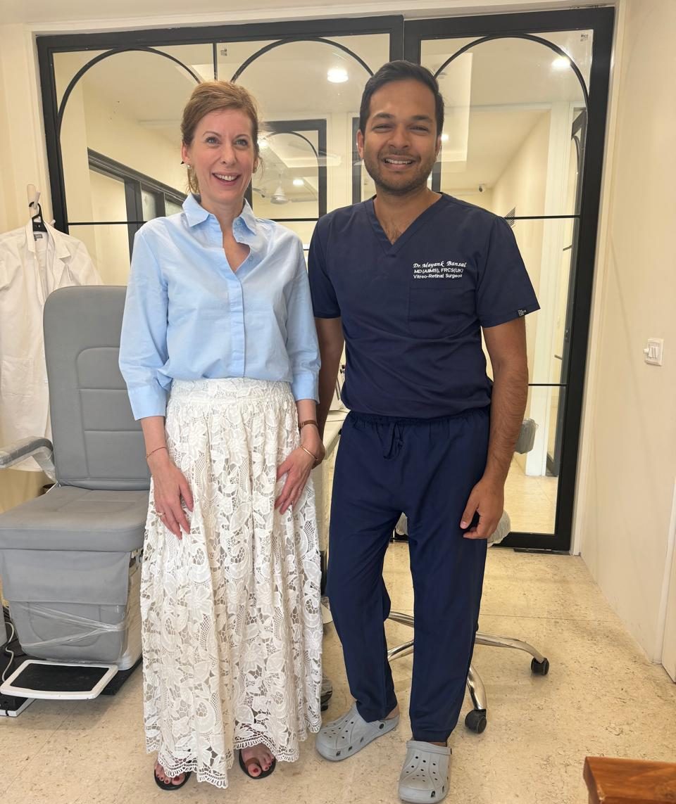 Optical Coherence Tomography (OCT) scan of retina