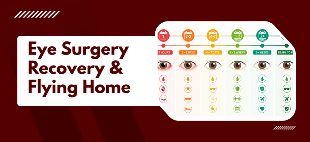Eye Surgery Recovery & Flying Home